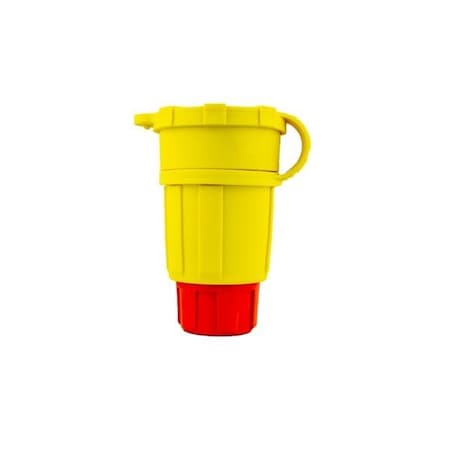 Watertight Locking Connector, L14-30, 30 A, 125/250V AC, Single Phase, 3 Pole, Screw Terminals MPN:2620-CW6P-AM