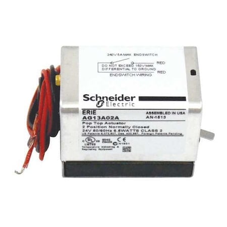 Normally Closed Actuator, 24V, End Switch MPN:AG13A02A
