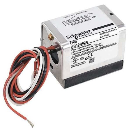 Actuator, 120V, Norm Closed, Switch MPN:AG13B02A