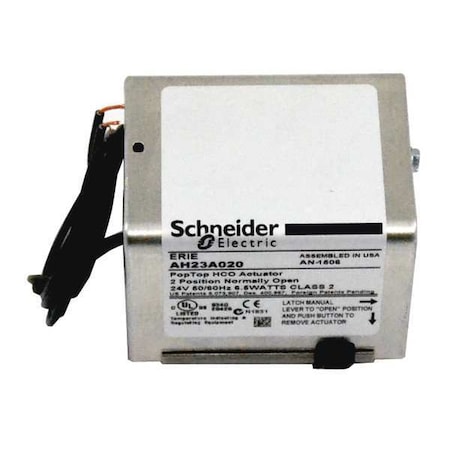 Normally Open Actuator, 24V MPN:AH23A020