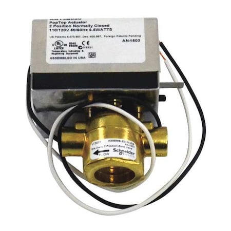 Valve Body, 2 Way, 1/2 in., with Actuator MPN:VT2213G13B020