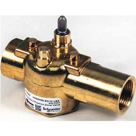 Valve, 2 Way, Inverted Flare, 3/4 in. MPN:VT2343
