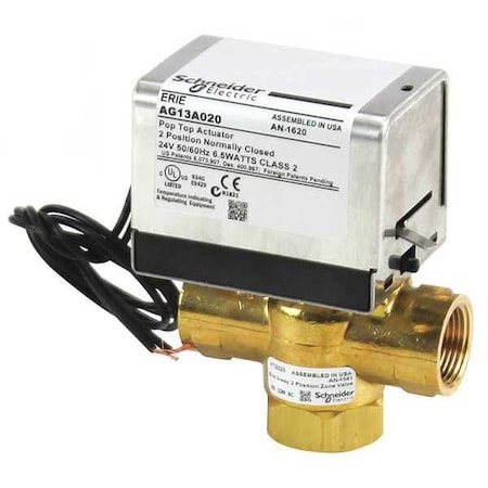 Valve, 3 Way, 24V, 3/4in NPT MPN:VT3322G13A020