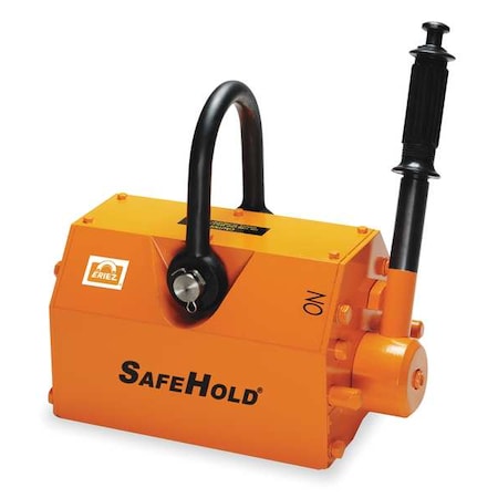 Lifting Magnet, 2500 lb Flat Cap, 10 5/8