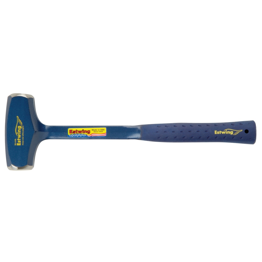 Estwing Drilling Hammers, 4 lb, 16 in, Straight Steel Handle MPN:B34LBL