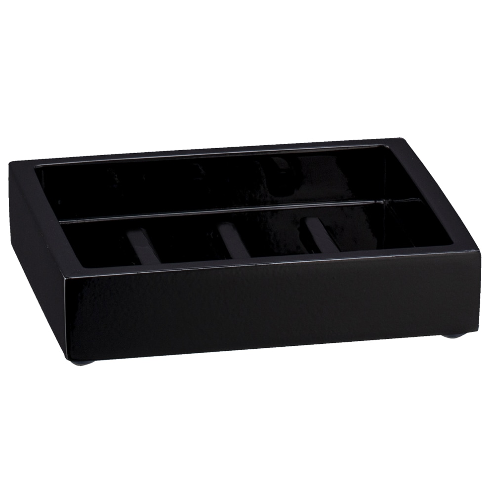 Erwyn Products Brilliance Soap Dishes, Black, Total Qty 8 MPN:12403