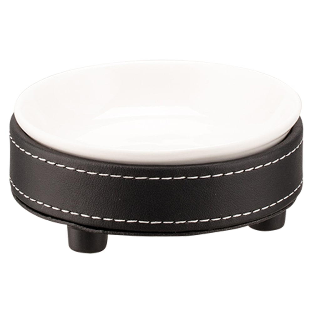 Erwyn Products Cordoba Soap Dishes, Black/White, Total Qty 12 MPN:68788
