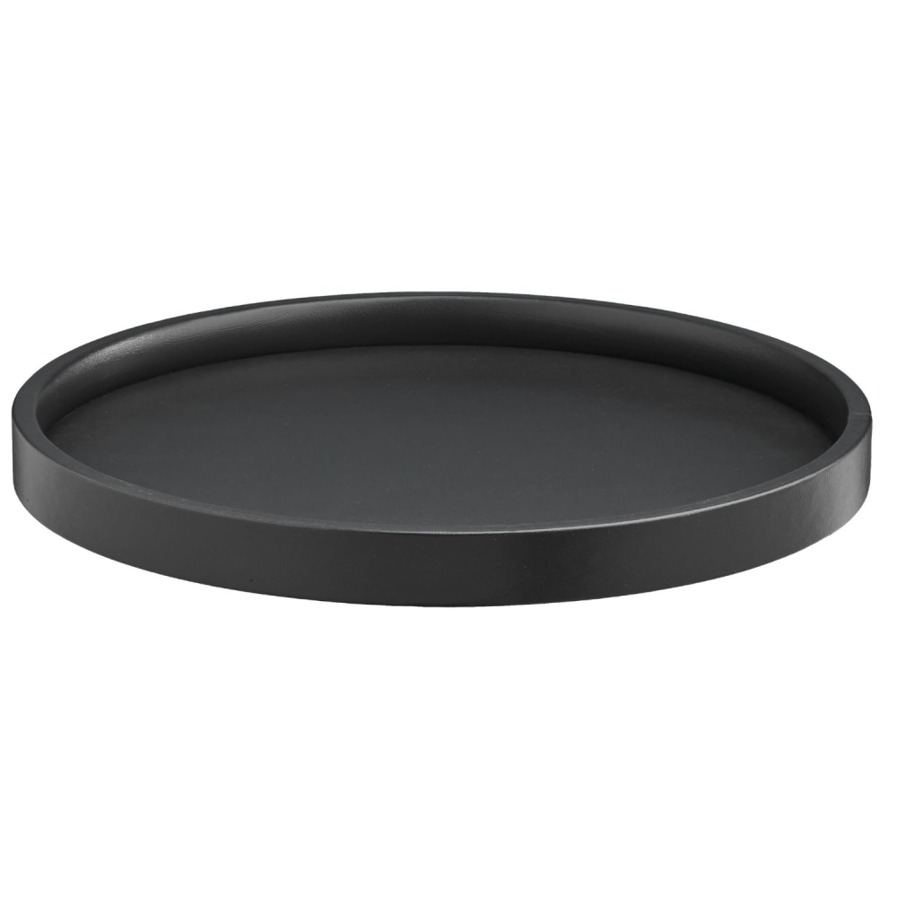 Erwyn Products Round Trays, 14in, Black, Total Quantity 12 MPN:1446H