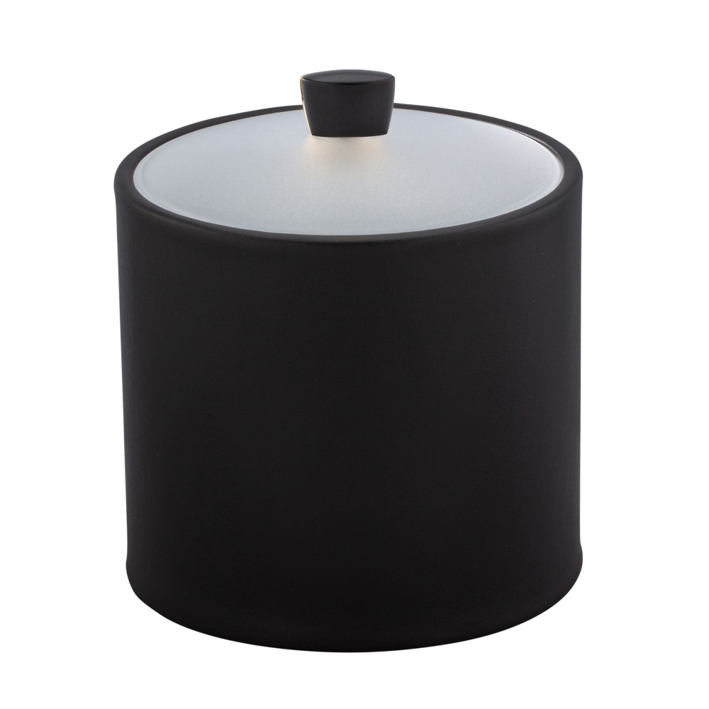 Erwyn Products Arc Ice Buckets, 2-Quart, Black, Set Of 6 Buckets MPN:34669