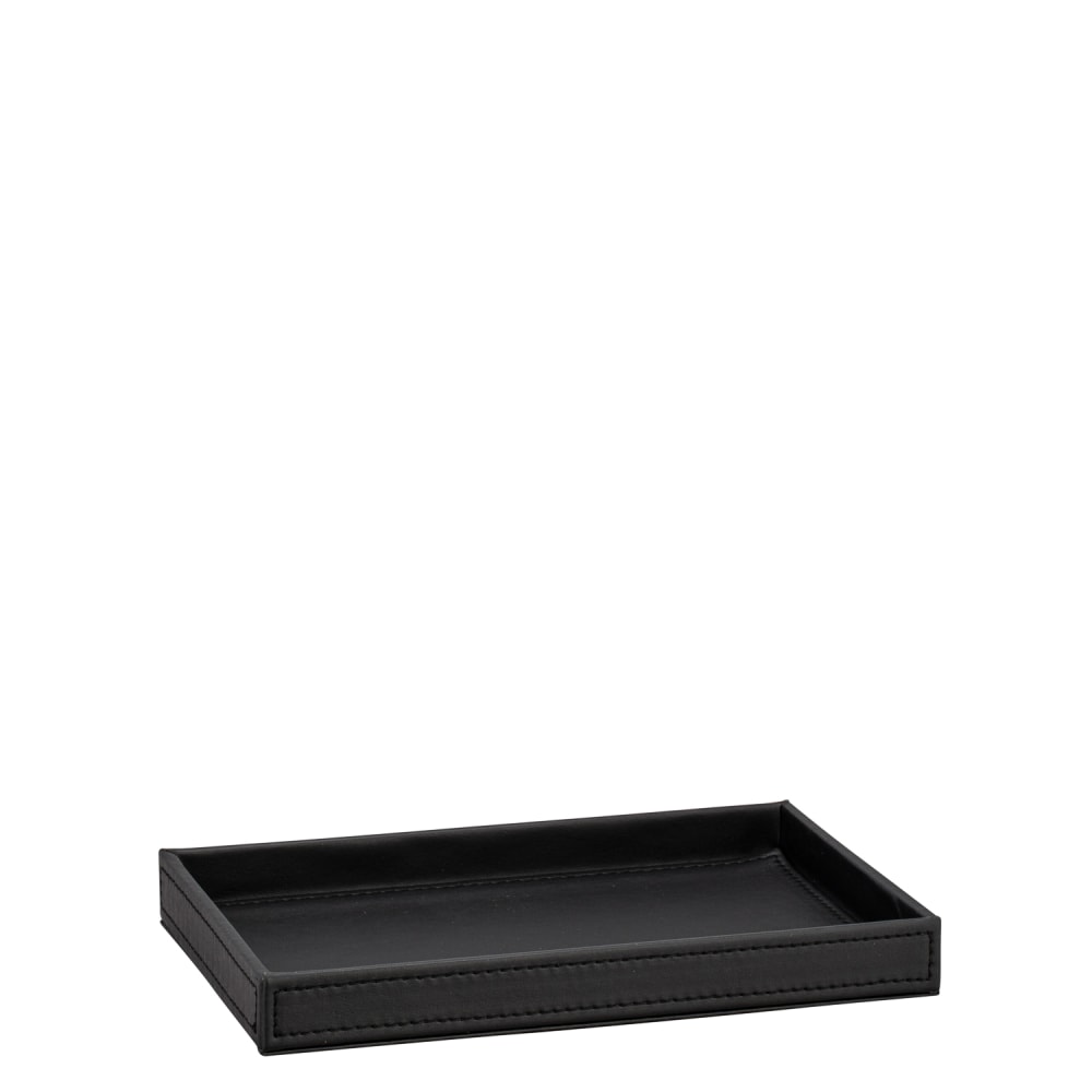 Erwyn Products Cordoba Valet Trays, 6in x 9in, Black, Total Qty 24 MPN:68681