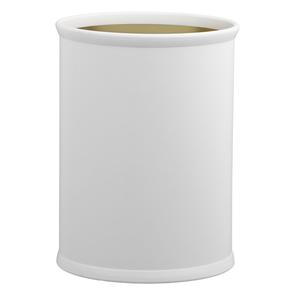 Erwyn Products Core 13-Quart Wastebaskets, White, Total Qty 4 MPN:750-89