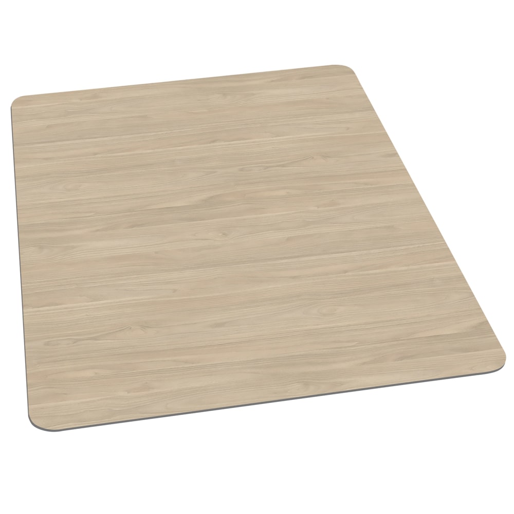 ES Robbins TrendSetter Vinyl Chair Mat For Medium-Pile Carpet, 36in x 48in, Driftwood MPN:ESR119723