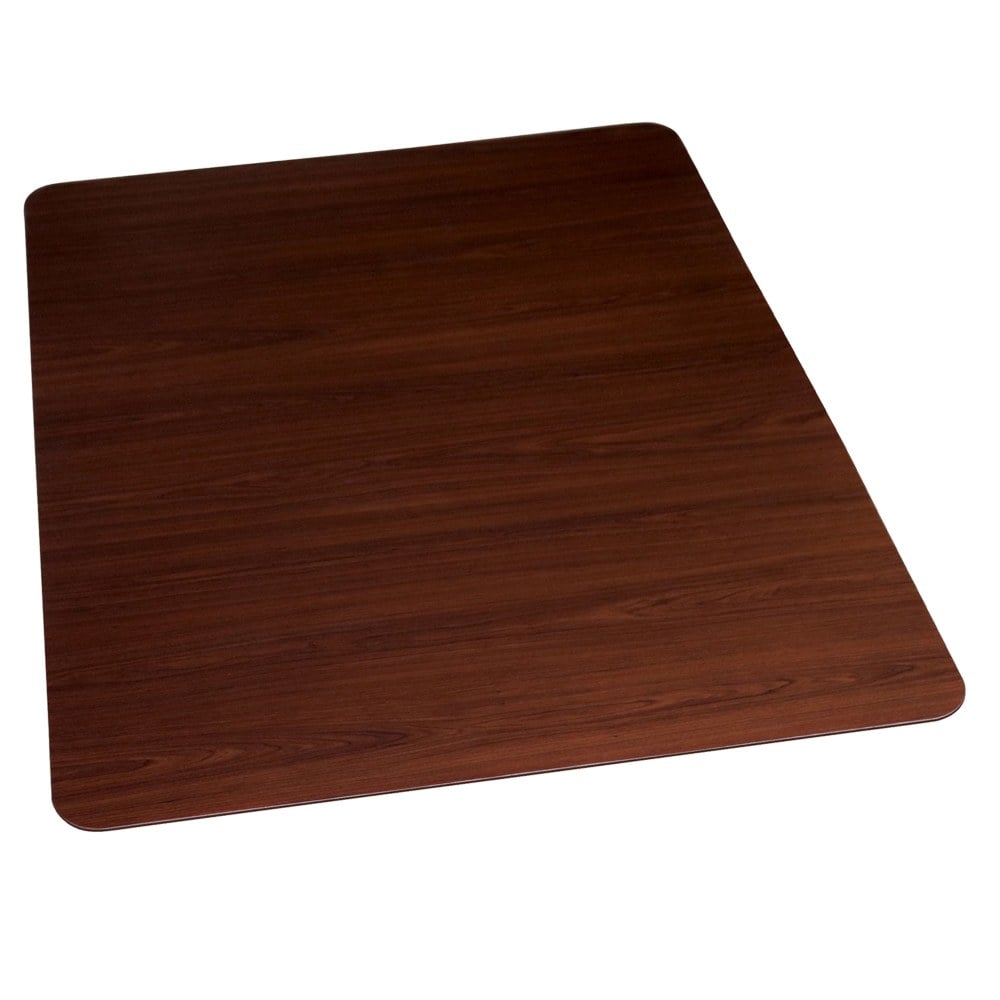 ES Robbins TrendSetter Vinyl Chair Mat For Medium-Pile Carpet, 36in x 48in, Cherry MPN:ESR119743