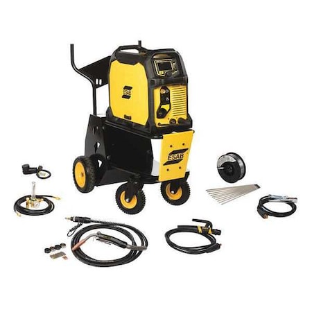 Multiprocess Welder, Rebel EMP 235ic, Phase Single-Phase, 120V AC, 208V AC, 230V AC, Flux Core, MIG MPN:0558012704