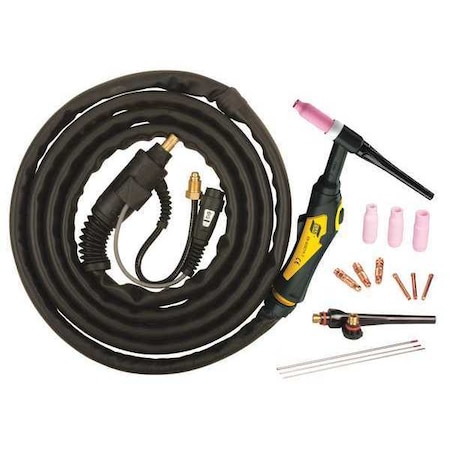 Air-Cooled TIG Torch Kit, 200A Output MPN:0558102493