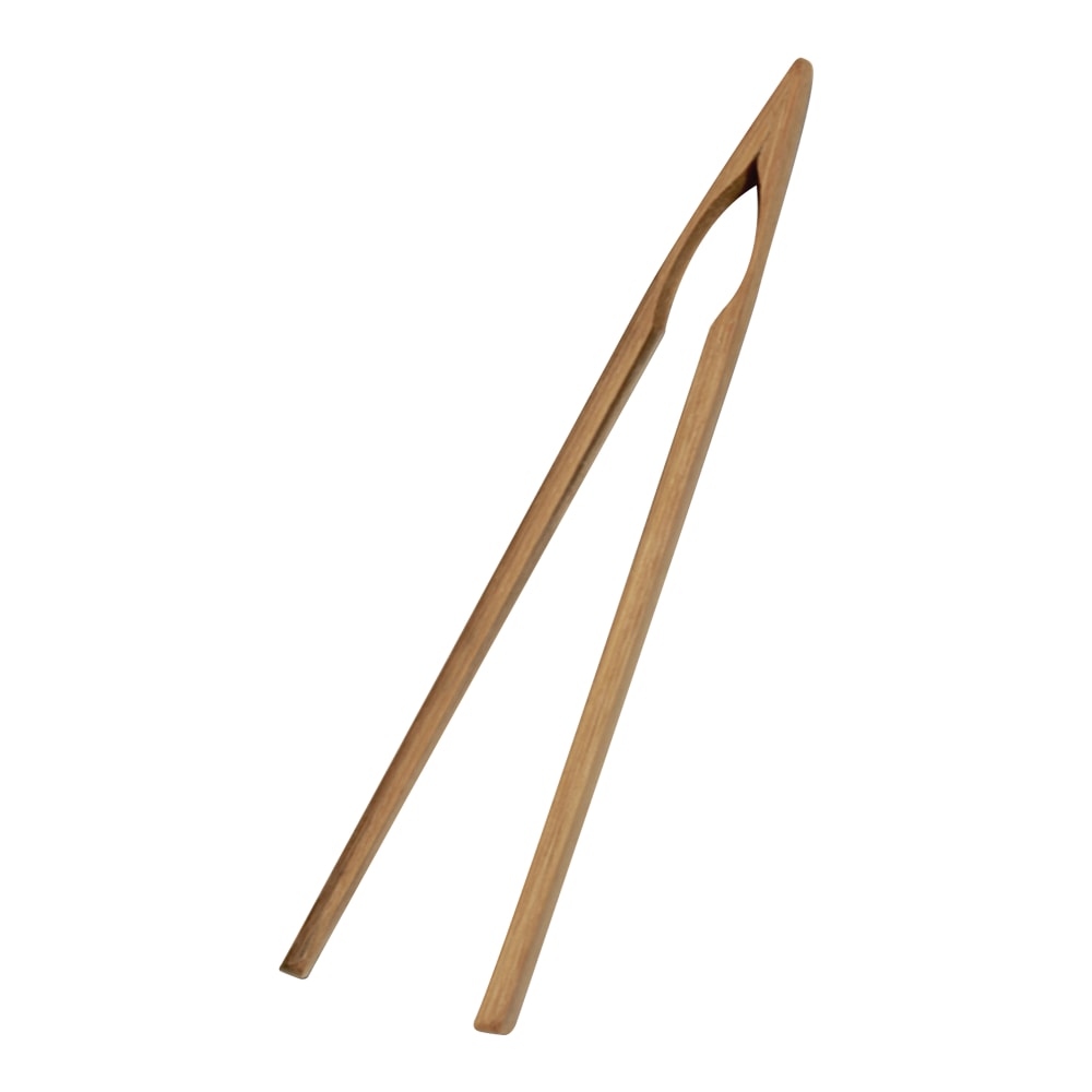 Joyce Chen Burnished Bamboo Toaster Tongs, 6-1/2in MPN:J33-2040