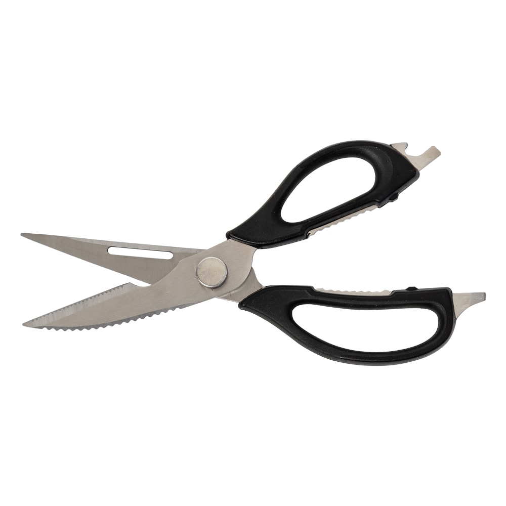 Joyce Chen Multiuse Kitchen Shears, 3-1/2in, Black MPN:J51-0735