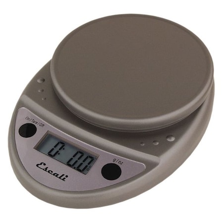 Scale, Digital, Round, 11 lb./5kg, Metallic MPN:SCDG11M