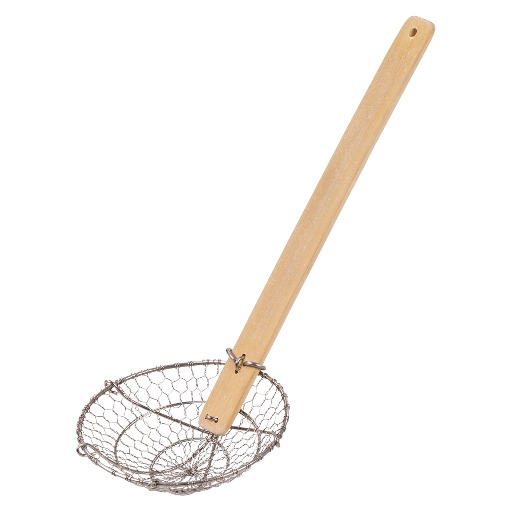 Joyce Chen Stainless-Steel Spider Strainer, 5in, Tan MPN:J30-0036