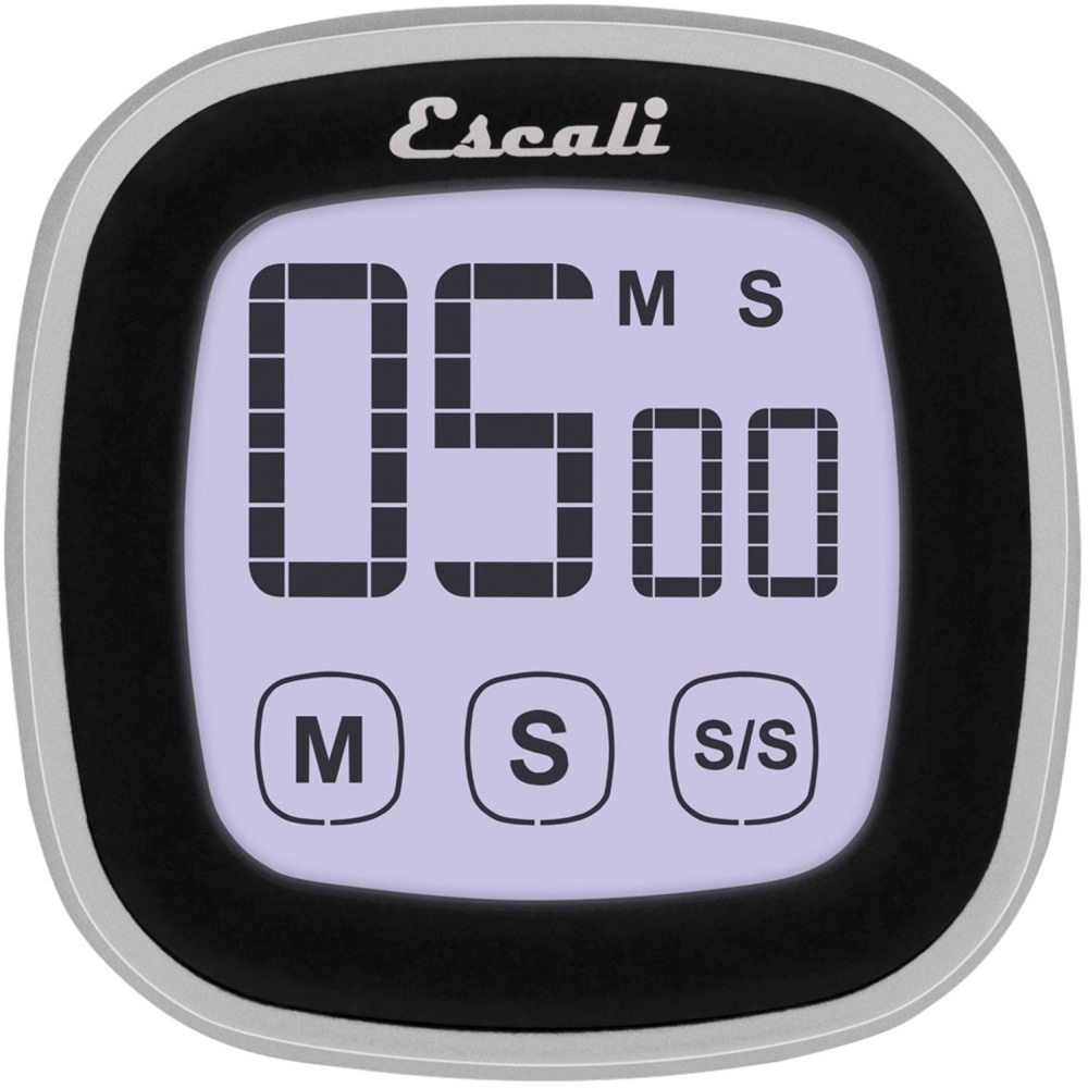 Escali Touch Screen 1.65 Hour Digital Timer, Black MPN:DR3-B