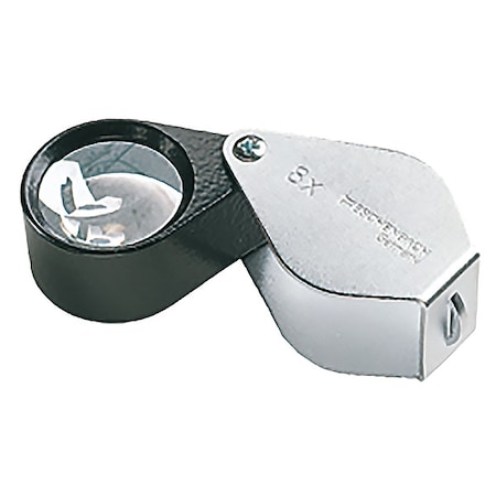 Handheld Magnifier, 23mm, 48D, Chrome MPN:1176-12