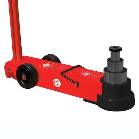 Hydraulic Jack, Air-Operated, 50/25/10 ton MPN:10771