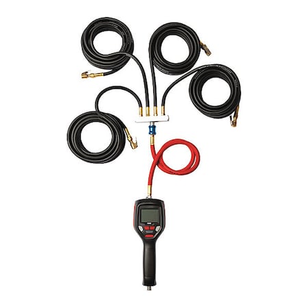 Tire Inflator, Auto, Handhld, 4Way Manifold MPN:10963-K