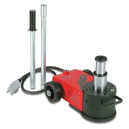 Air/Hydraulic Jack, 2 Stage, 44/22 tons, Length: 19.7