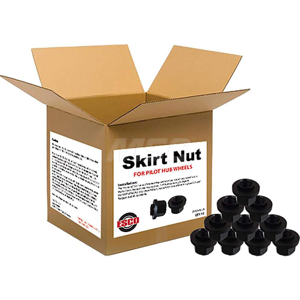 Skirt Nut: Steel, Use with Commercial Truck Tires MPN:40125T