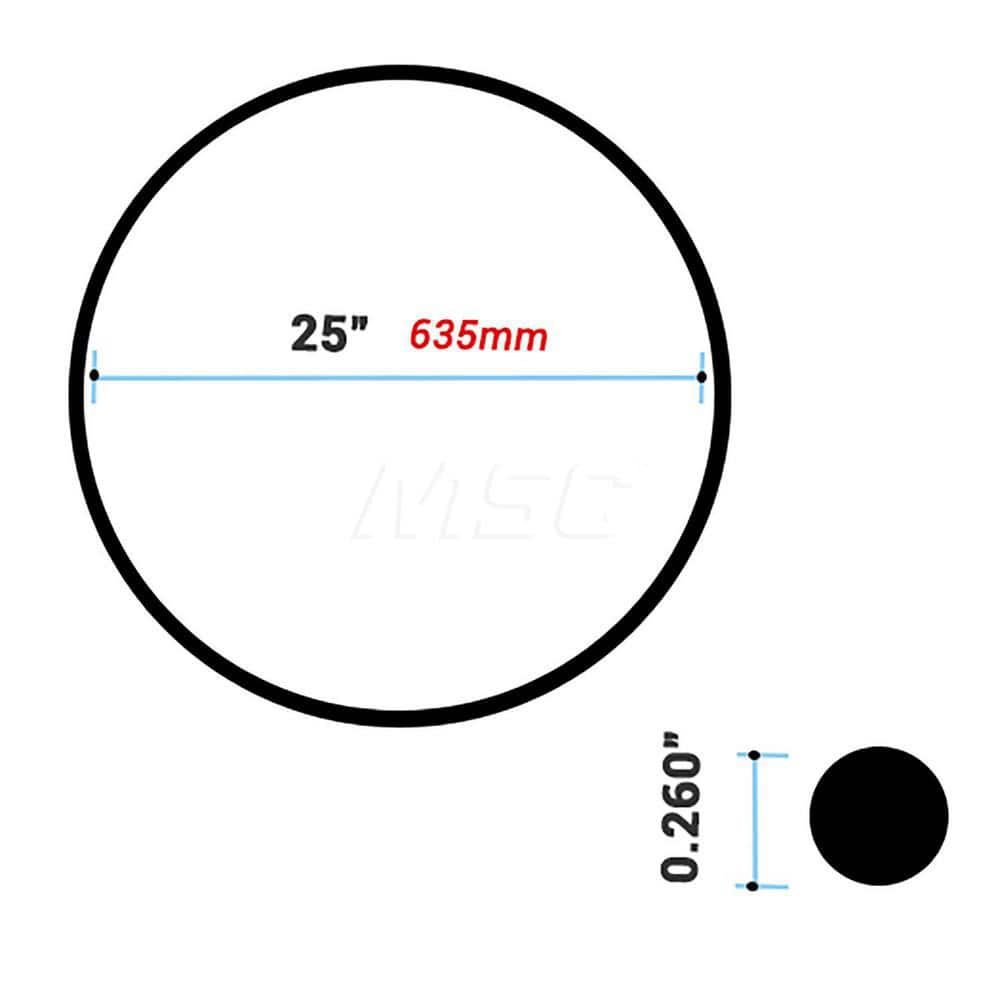 Tire O-Ring: Use with 25 in Earthmover Wheels MPN:OR-25T-CASE Tire O-Ring: Use with 25 in Earthmover Wheels MPN:OR-25T-CASE