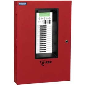 Edwards Signaling FX-5R Conventional Fire Alarm Control Panels 5 Zone 120V Red FX-5R