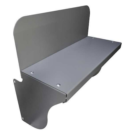 Safety Shelter Shelf, Steel, 14-1/2 in W x 27-1/2