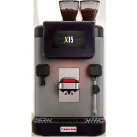 Espresso Soci X15 CS10 Cappuccino Machine with Countertop Milk Refrigerator 150 Cups 100012
