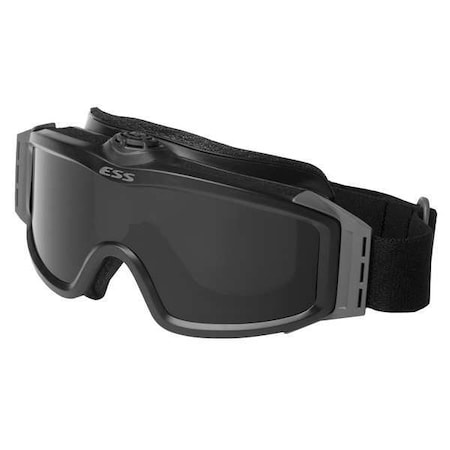 Military/Tactical Goggles, Gray Lens, Indirect Vented, Fog-Elimination System, ESS Profile TurboFan Series MPN:740-0131