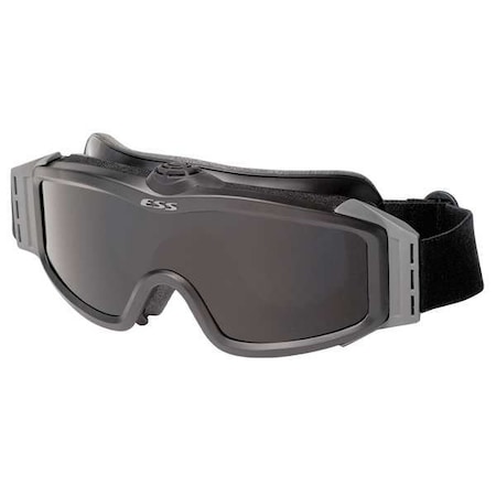 Tactical Goggles, Clear and Gray Lens, Anti-Fog & Anti-Scratch, Low Profile, Indirect, 5SY4 Series MPN:740-0132