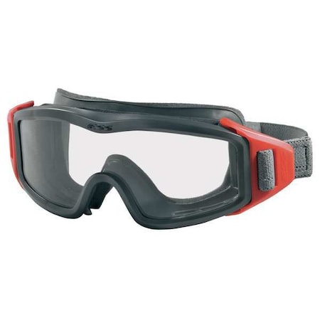 Safety Firefighting Goggles, Clear Lens, Indirect Vented, OpFoam Face Padding, Firepro A Series MPN:740-0380