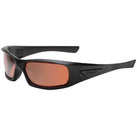 5B, Safety Glasses, Anti-Fog, Anti-Scratch, Chemical-Resistant, Copper Mirror Lens, Black Frame MPN:EE9006-02