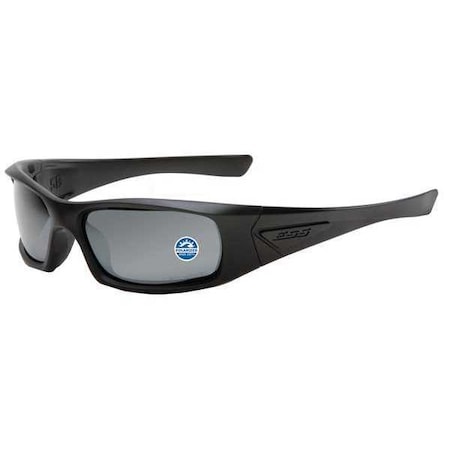 5B, Safety Glasses, Anti-Fog, Anti-Scratch, Chemical-Resistant, Gray Mirror Lens, Black Frame MPN:EE9006-03