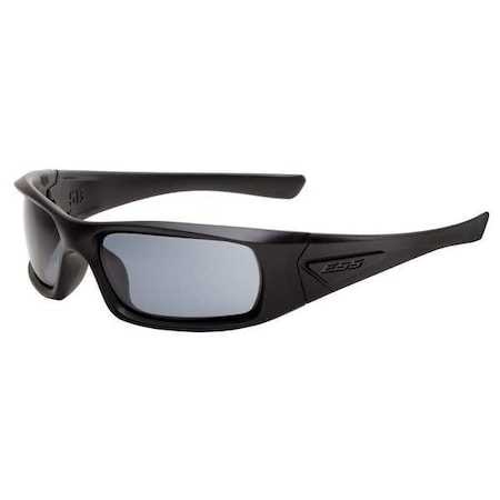 5B, Safety Glasses, Anti-Fog, Anti-Scratch, Chemical-Resistant, Gray Lens, Black Frame, Full-Frame MPN:EE9006-06