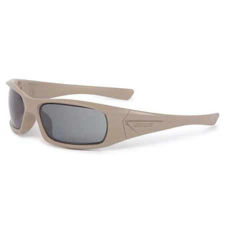 5B, Safety Glasses, Anti-Fog, Anti-Scratch, Chemical-Resistant, Gray Lens, Tan Frame, Full-Frame MPN:EE9006-15