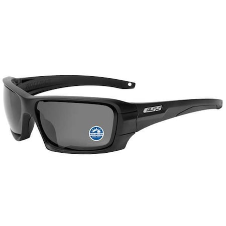 Rollbar, Safety Glasses, Anti-Fog, Anti-Scratch, Chemical-Resistant, Gray Mirror Lens, Black Frame MPN:EE9018-04