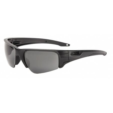 Crowbar, Safety Glasses, Anti-Scratch, Clear Lens, Black Frame, Half-Frame MPN:EE9019-01