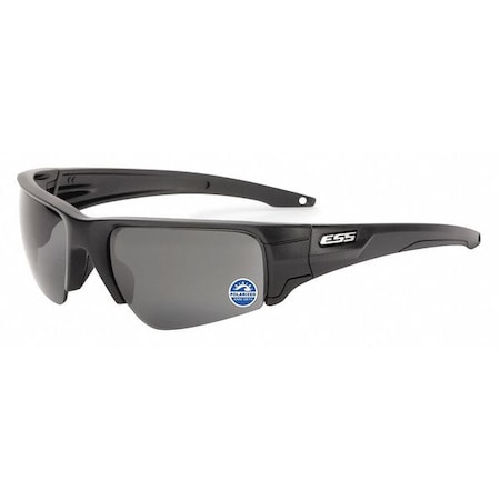 Crowbar, Safety Glasses, Anti-Fog, Anti-Scratch, Chemical-Resistant, Gray Mirror Lens, Black Frame MPN:EE9019-03