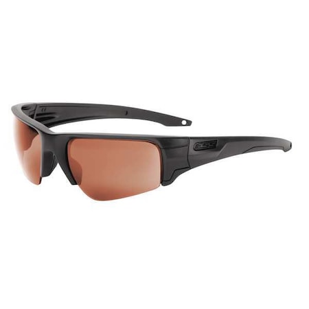 Crowbar, Safety Glasses, Anti-Scratch, Copper Mirror Lens, Black Frame, Half-Frame MPN:EE9019-04