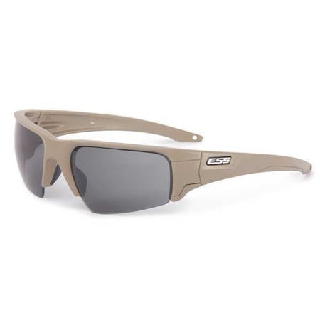 Crowbar, Safety Glasses, Anti-Scratch, Clear Lens, Tan Frame, Half-Frame MPN:EE9019-05