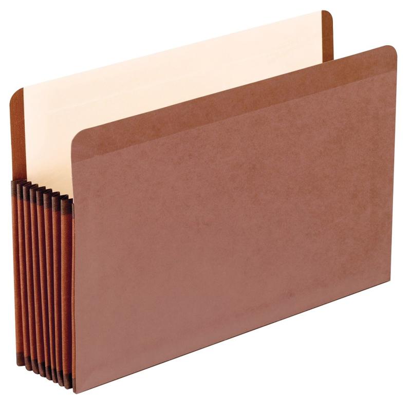 Pendaflex Reinforced Expanding File Pockets, Legal Size, 7in Expansion, Red, Box Of 5 MPN:45303