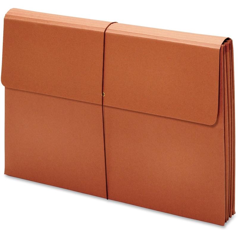 Pendaflex Tabloid Recycled File Wallet - 11inx17in - 875 Sheets Capacity - 3 1/2in Expansion - 19 pt. - Brown - 10% Recycled - B1060E MPN:B1060E