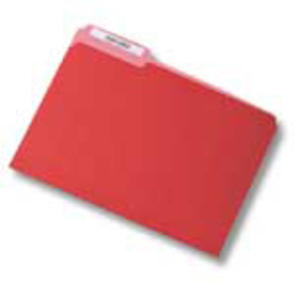 Pendaflex 2-Tone Color Folders, 1/3 Cut, Letter Size, Red, Pack Of 100 MPN:15213RED