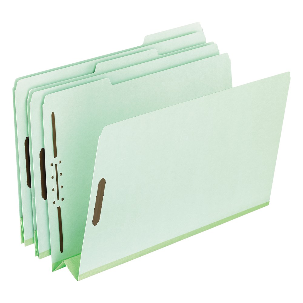 Pendaflex Pressboard Expanding Folders, 3in Expansion, 8 1/2in x 11in, Letter Size, Green, Box Of 25 Folders MPN:17182