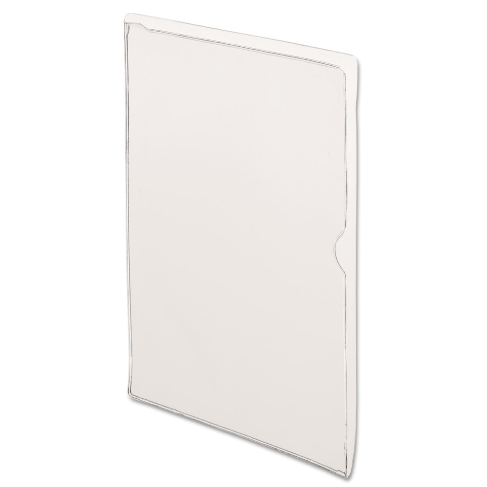 Pendaflex CopyGard Heavy-Gauge File Jacket - 8 1/2in x 11in - Vinyl - Clear - Non-glare - 25 / Box MPN:62004